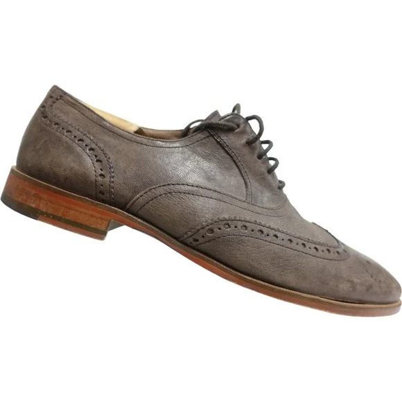 Banana Republic | Shoes | Banana Republic Leather Brown 9 M Men Wingtip Dress  Shoe Oxfords | Poshmark